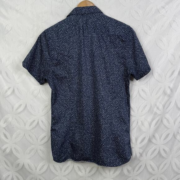 Ted Baker London Thame Extra Trim Fit Print Short Sleeve Sport Shirt Size S - Picture 9 of 9